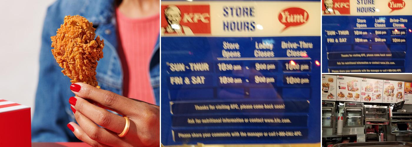 KFC Menu