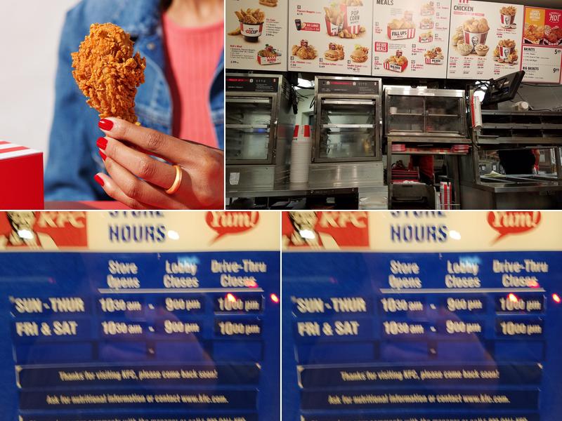 KFC Menu