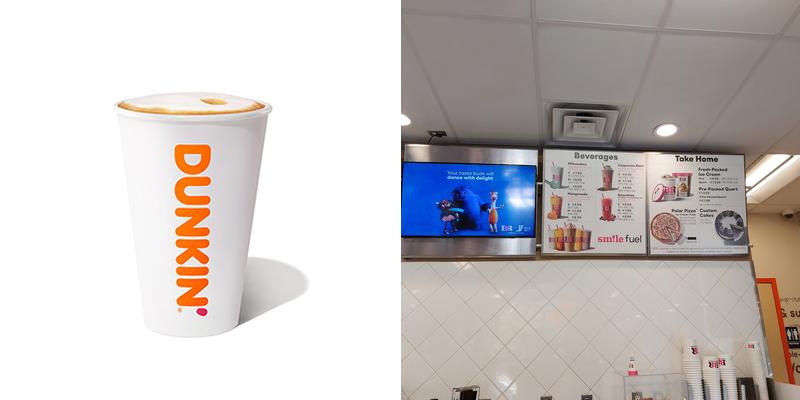 Dunkin' Menu