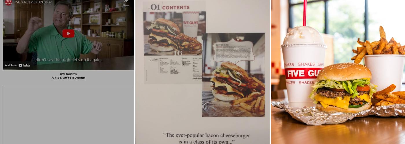 Five Guys Menu