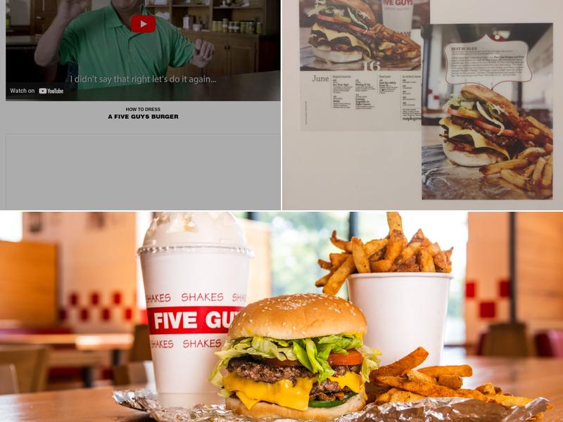 Five Guys Menu