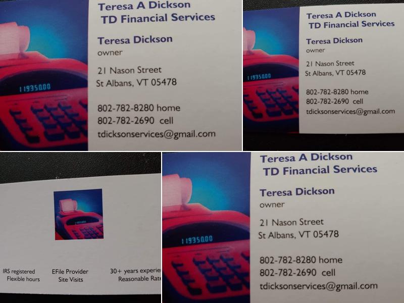 Teresa A Dickson TD Financial Services