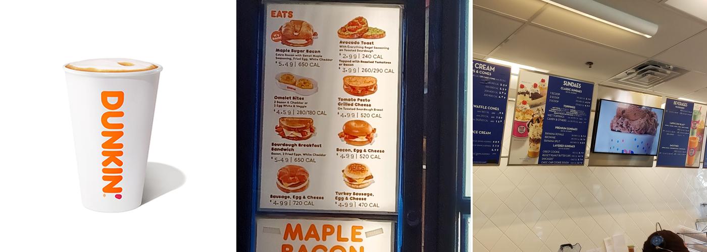 Dunkin' Menu