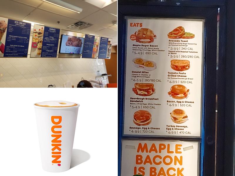 Dunkin' Menu