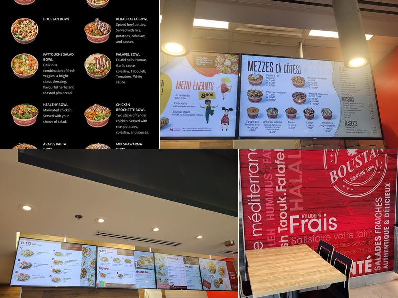 Restaurant Boustan Menu