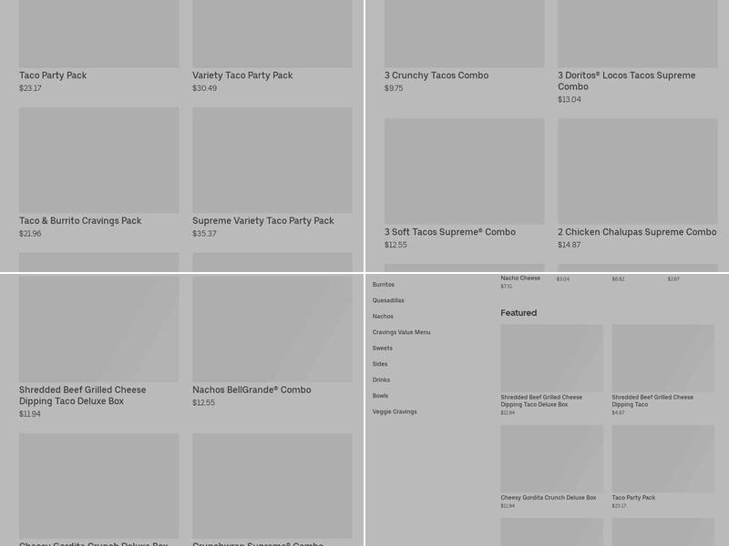 Taco Bell Menu