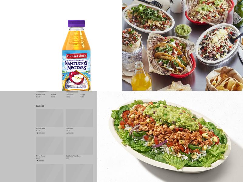 Chipotle Mexican Grill Menu