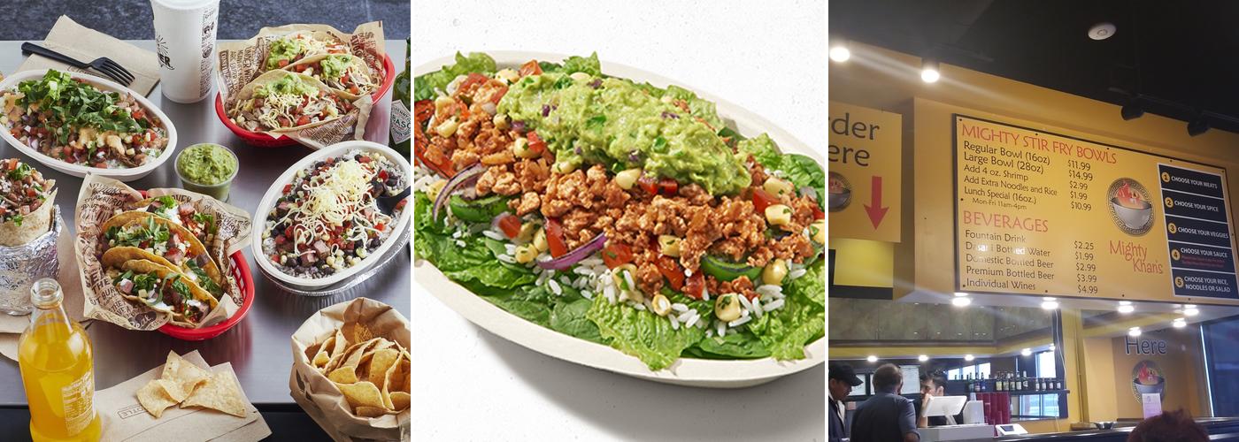 Chipotle Mexican Grill Menu