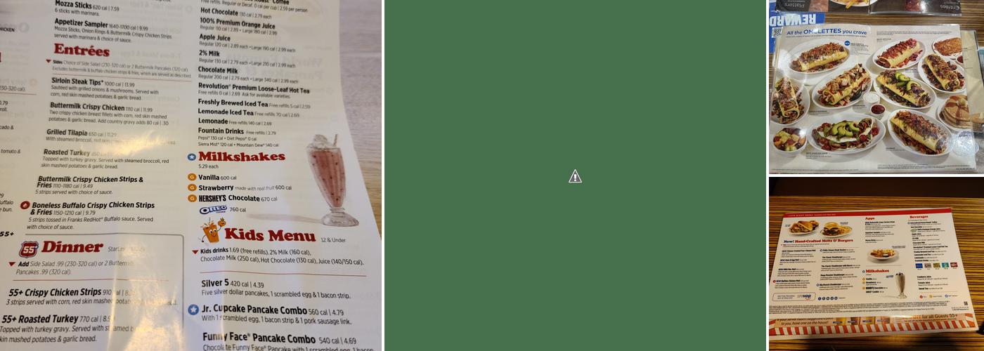 IHOP Menu