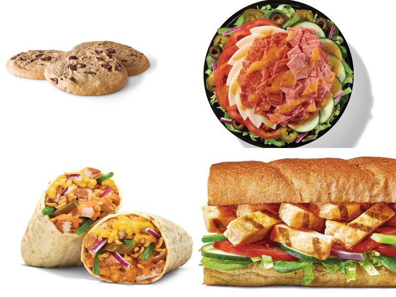 Subway Menu