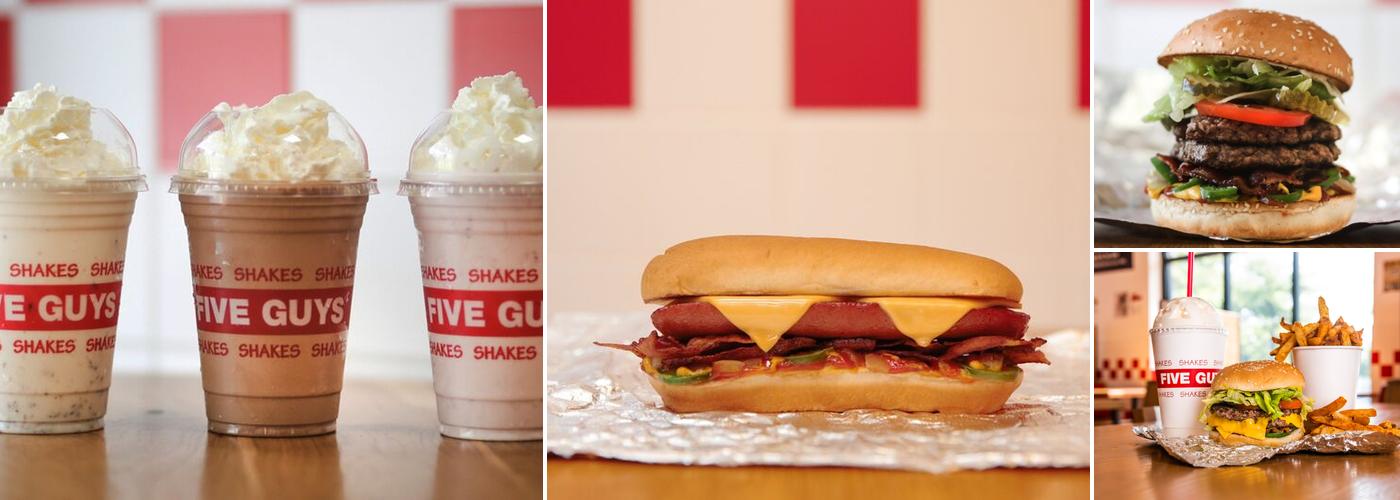 Five Guys Menu