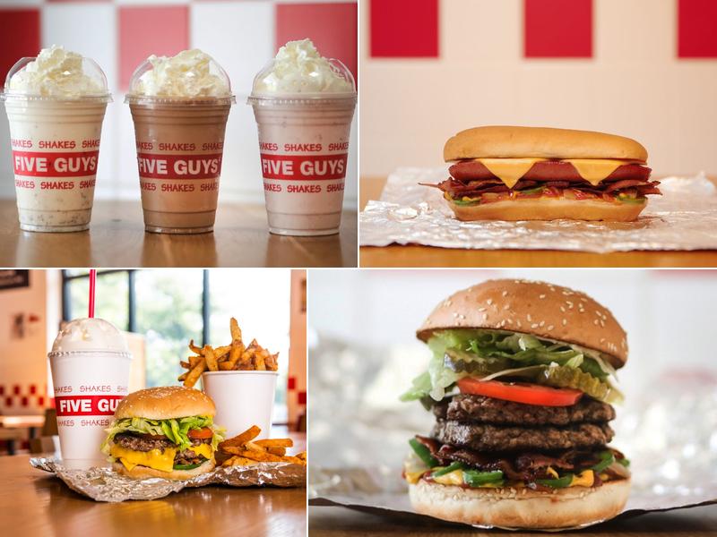 Five Guys Menu