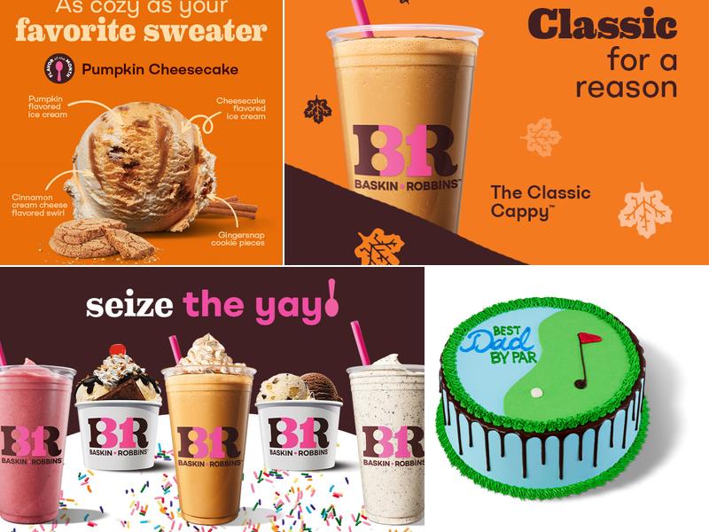 Baskin-Robbins Menu