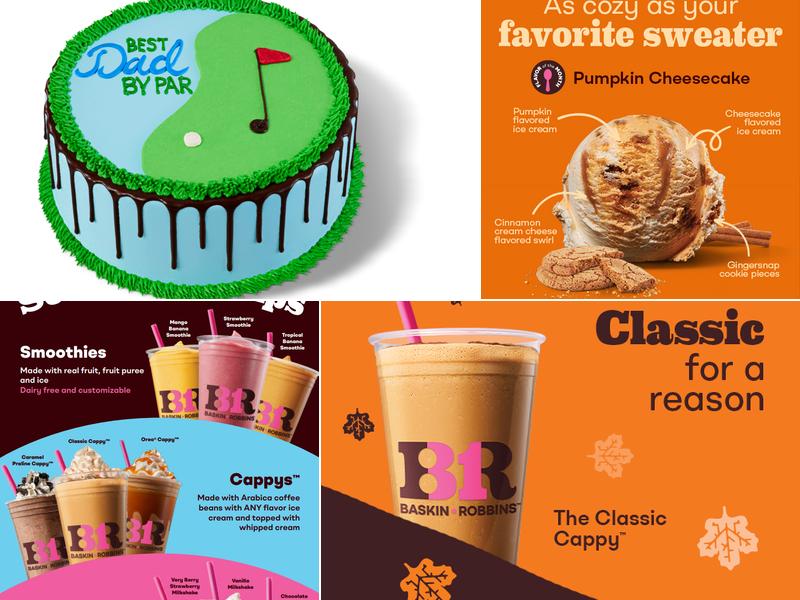 Baskin-Robbins Menu