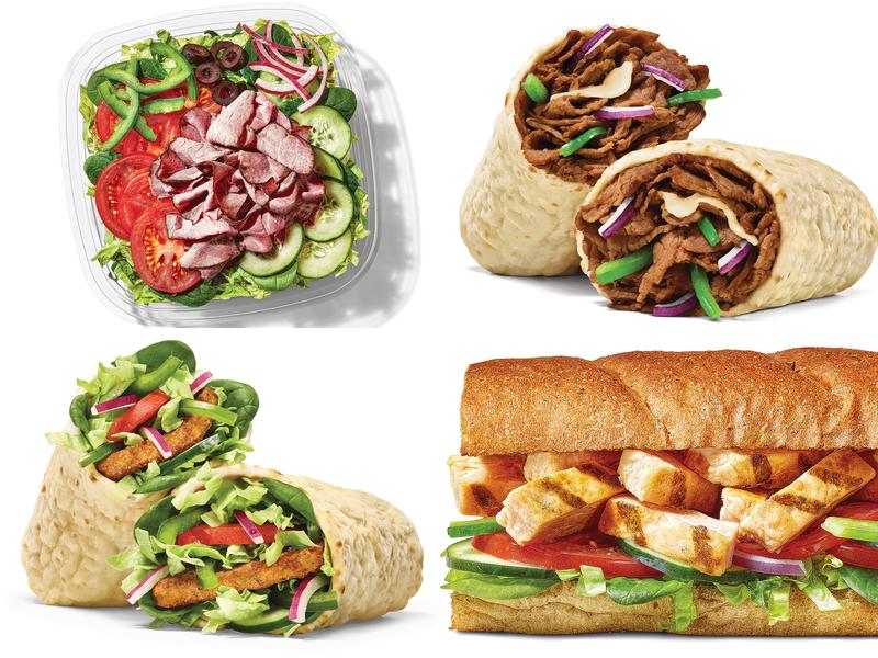 Subway Menu