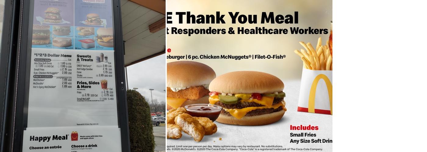 McDonald's Menu