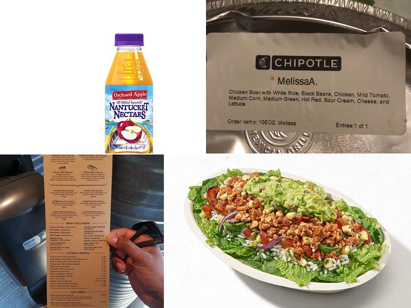 Chipotle Mexican Grill Menu