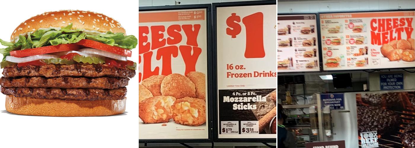 Burger King Menu