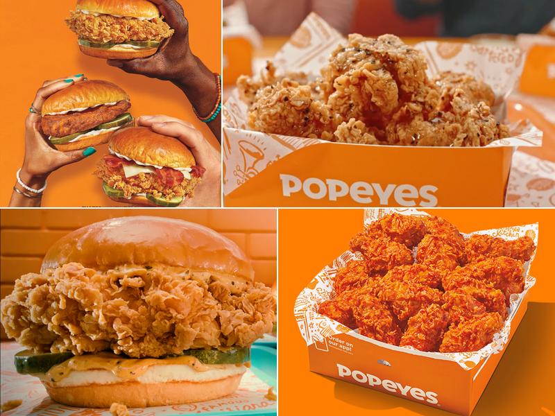 Popeyes Louisiana Kitchen Menu