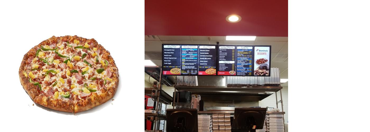 Domino's Pizza Menu