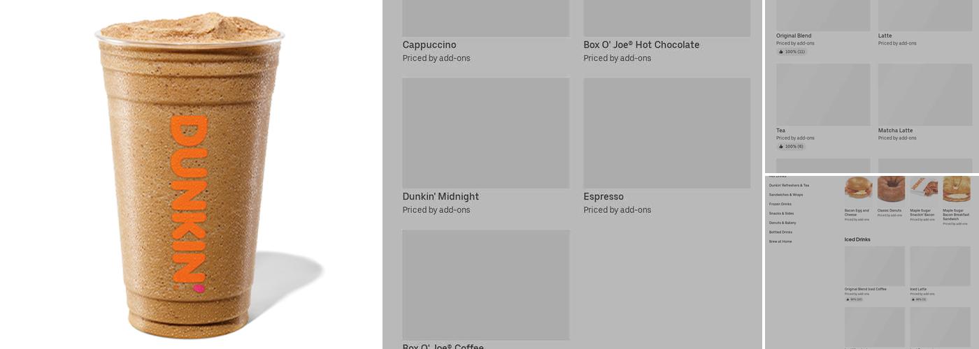 Dunkin' Menu