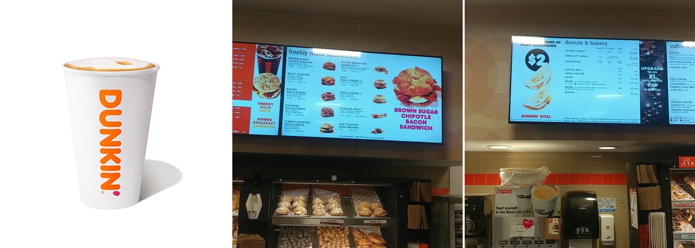 Dunkin' Menu