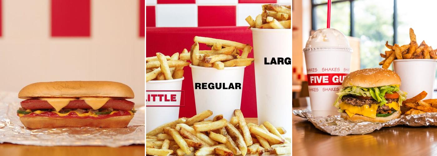 Five Guys Menu
