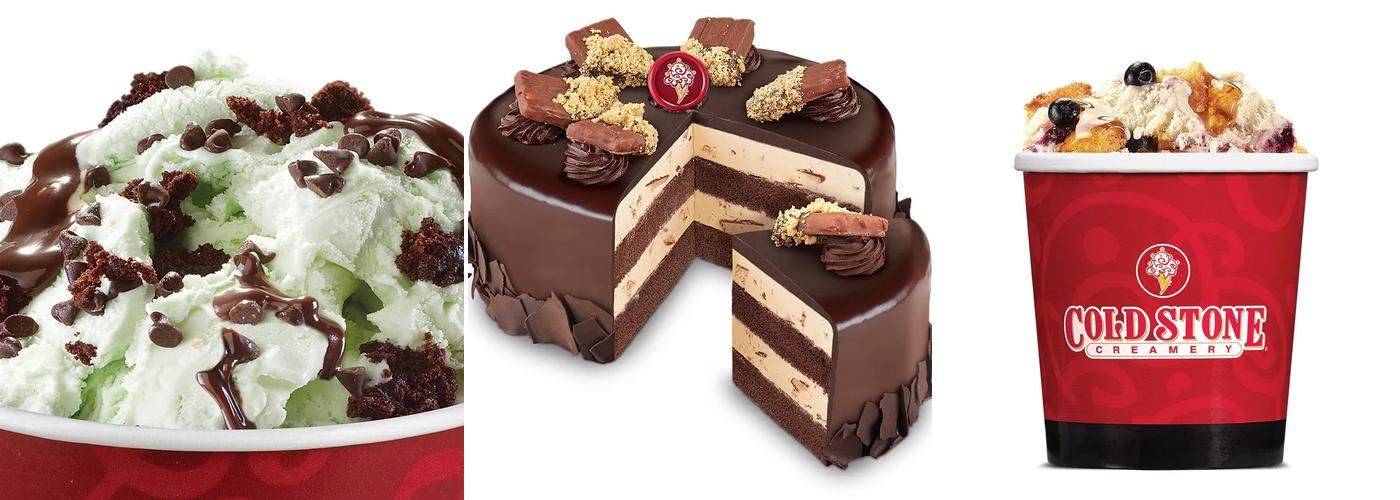 Cold Stone Creamery Menu
