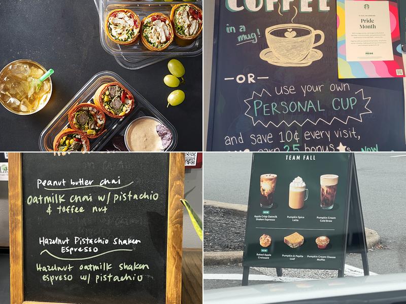 Starbucks Menu