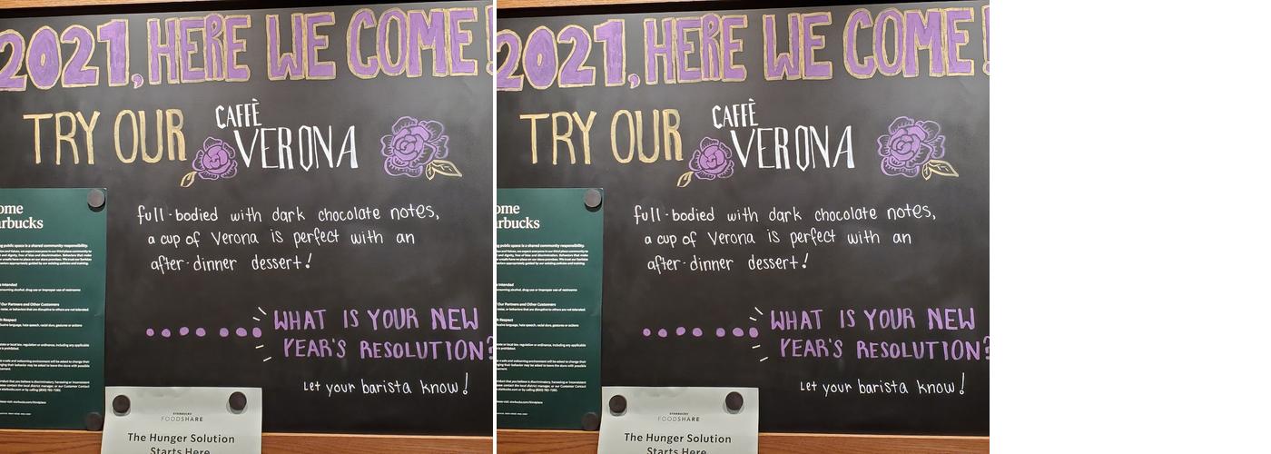 Starbucks Menu
