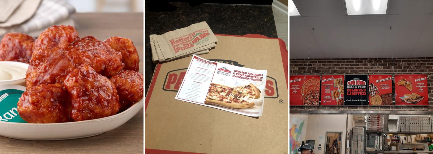 Papa Johns Pizza Menu