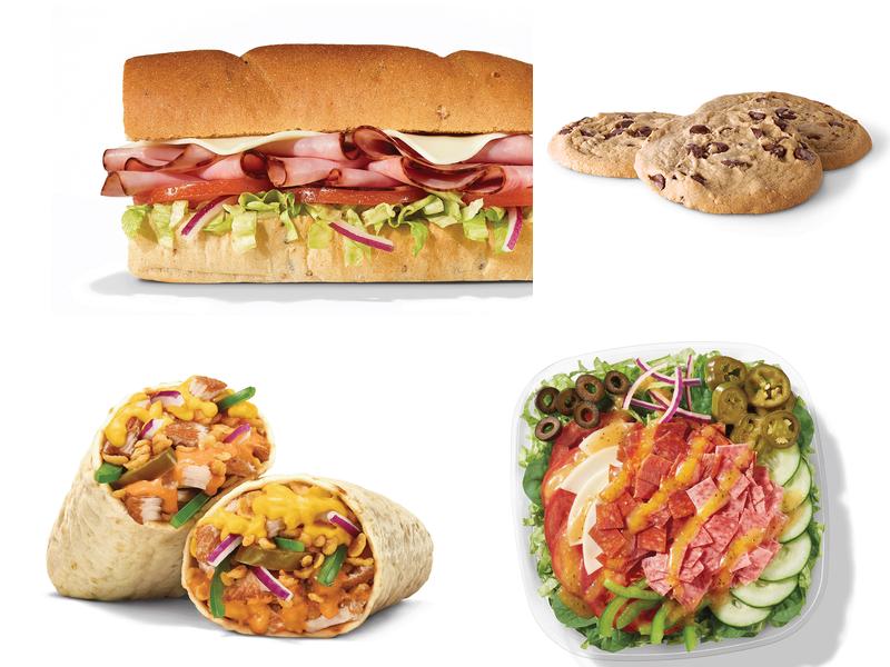 Subway Menu