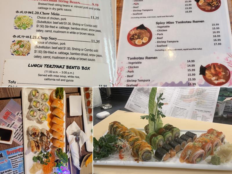 Passion Fin Asian Bistro & Sushi Bar Menu