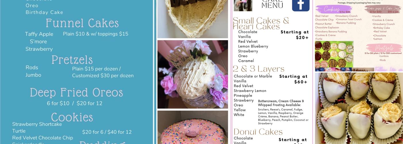 Katy’s Killer Sweets Menu