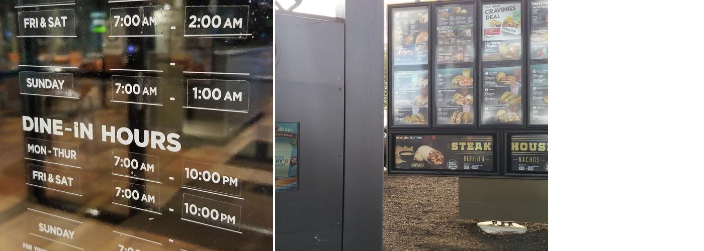 Taco Bell Menu