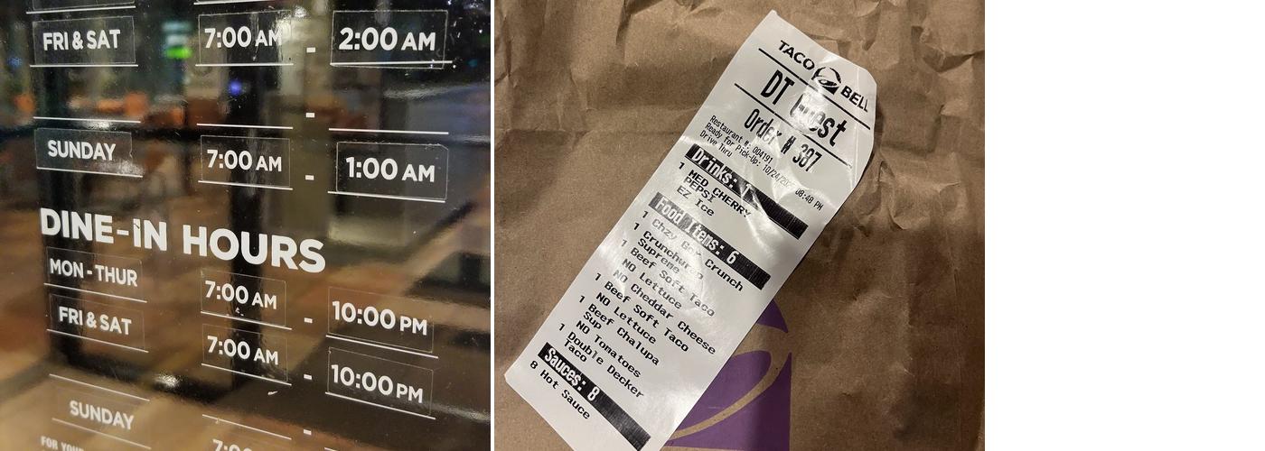 Taco Bell Menu