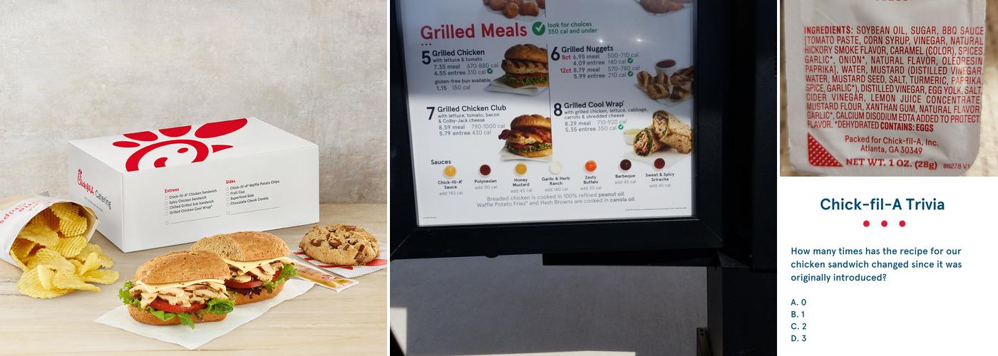 Chick-fil-A Menu