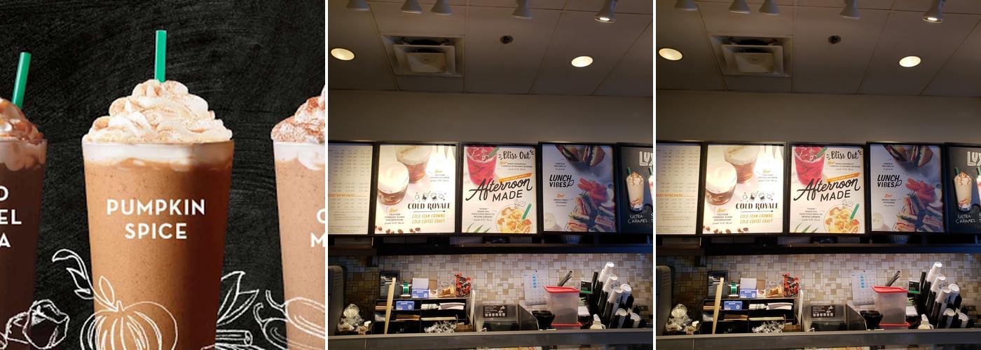 Starbucks Menu