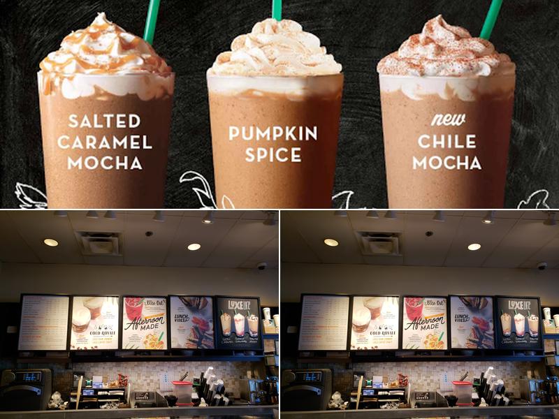 Starbucks Menu