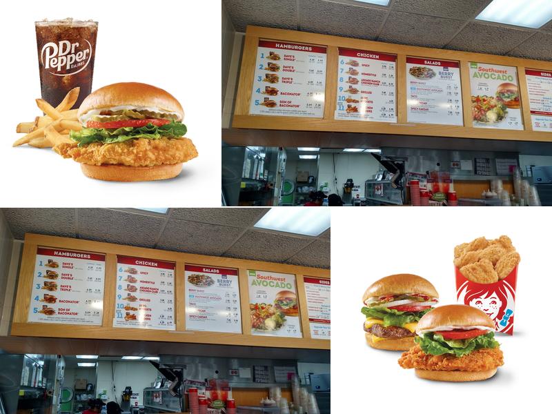 Wendy's Menu