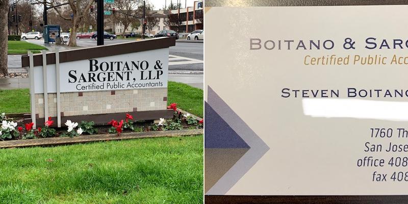 Boitano & Sargent, LLP