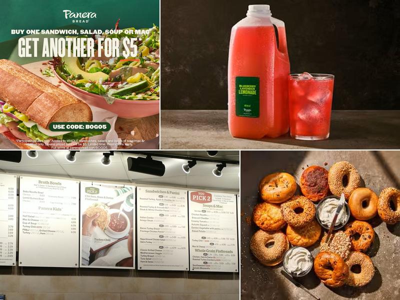 Panera Bread Menu
