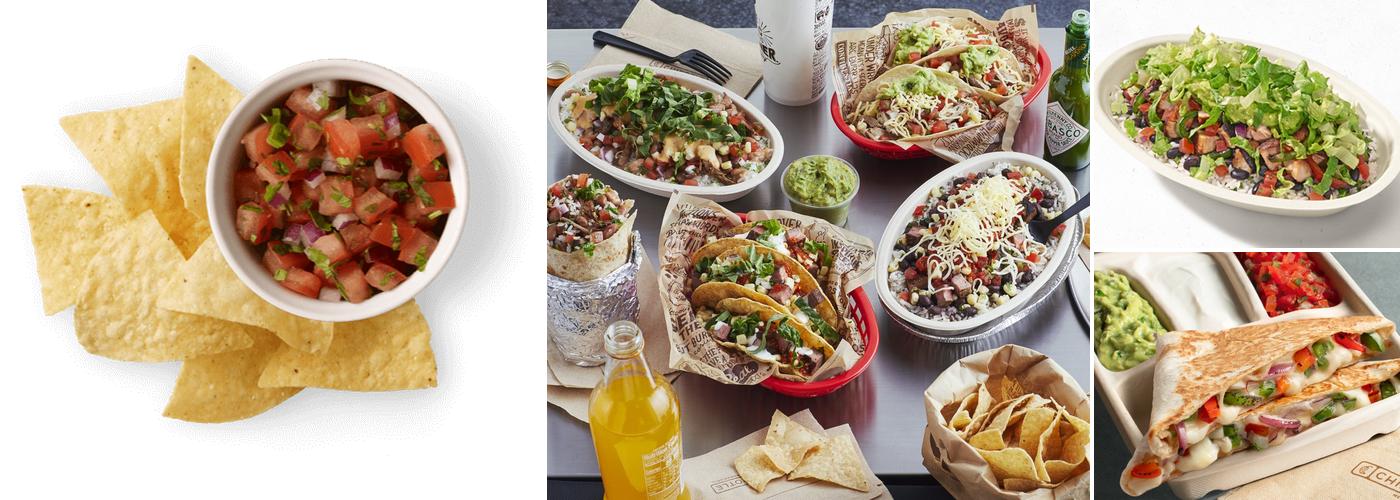 Chipotle Mexican Grill Menu
