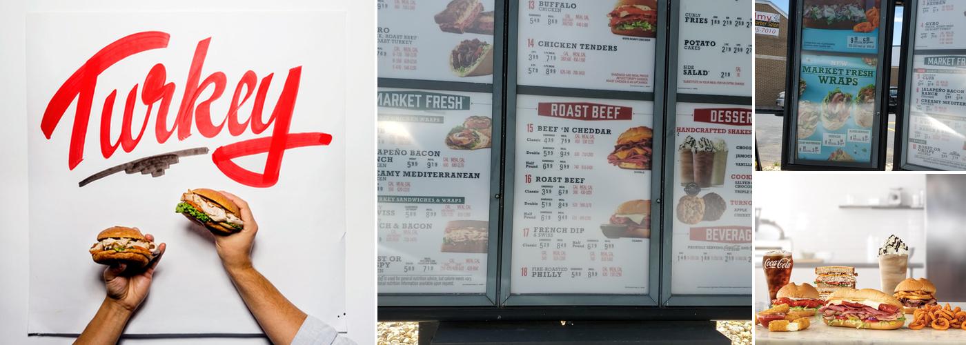 Arby's Menu
