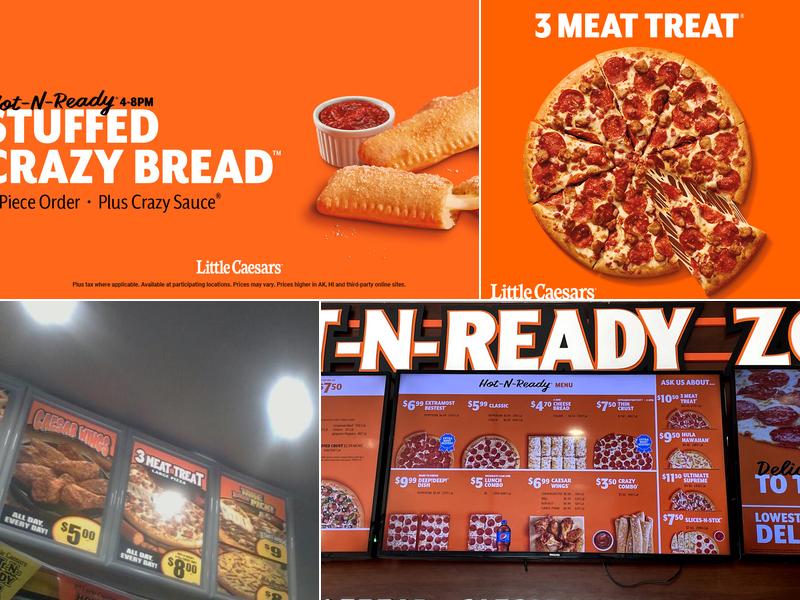 Little Caesars Pizza Menu