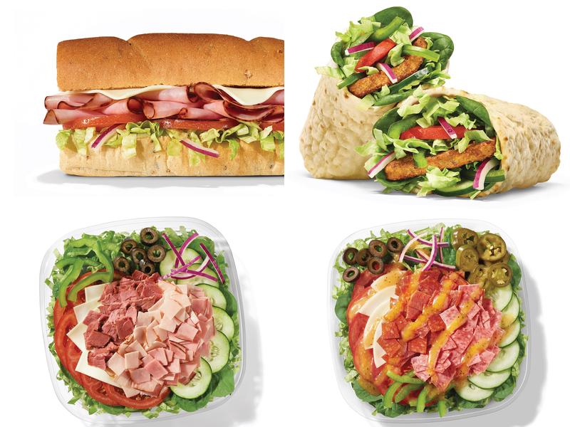 Subway Menu