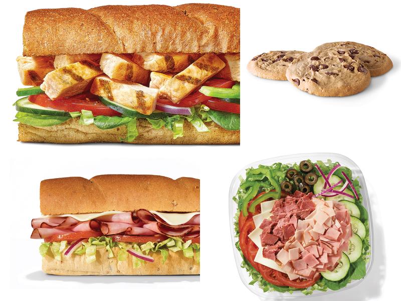 Subway Menu