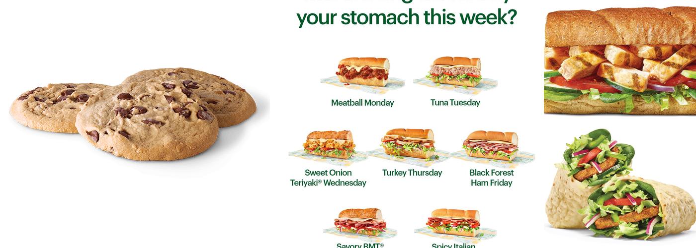 Subway Menu