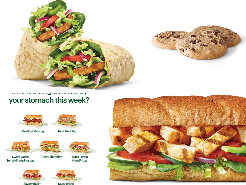Subway Menu