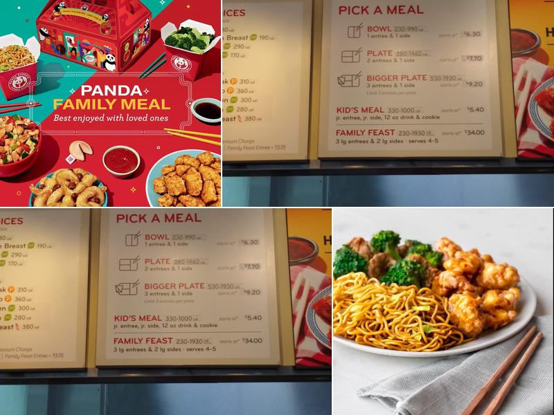 Panda Express Menu